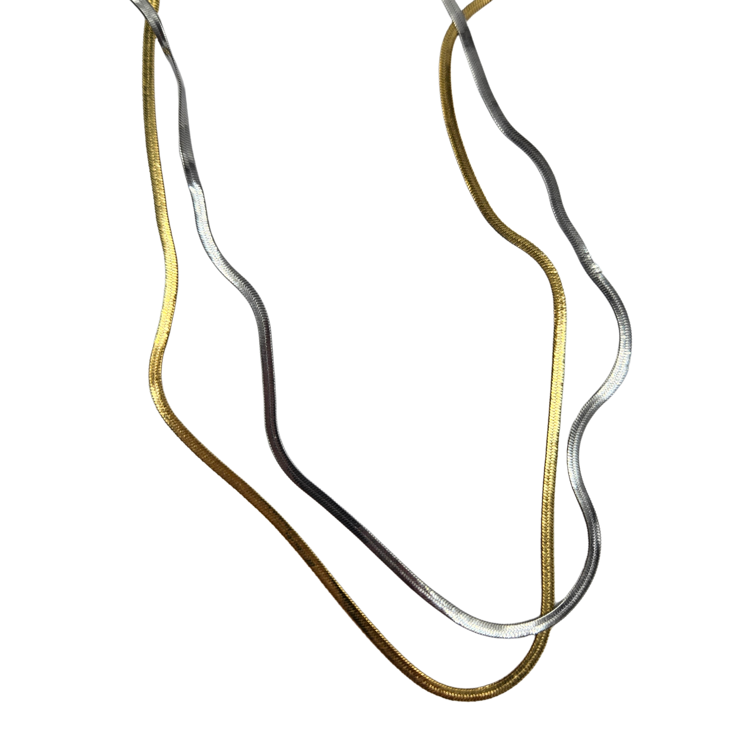 WP - Dainty Herringbone Necklace (2 colors)