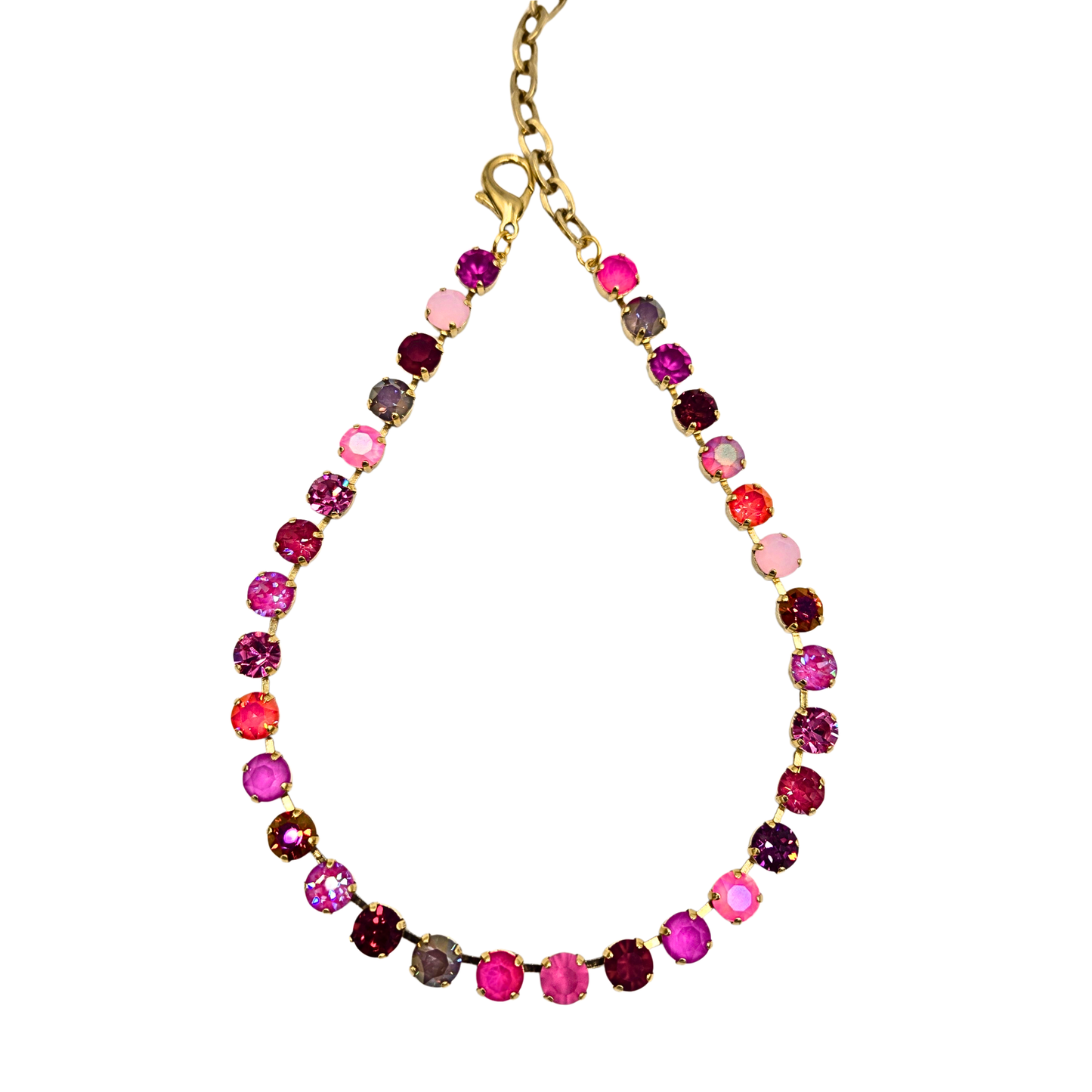 TOVA - The Oakland Necklace - Pink & Red Mix