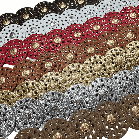 Western Wide Disc Belt (7 colors)