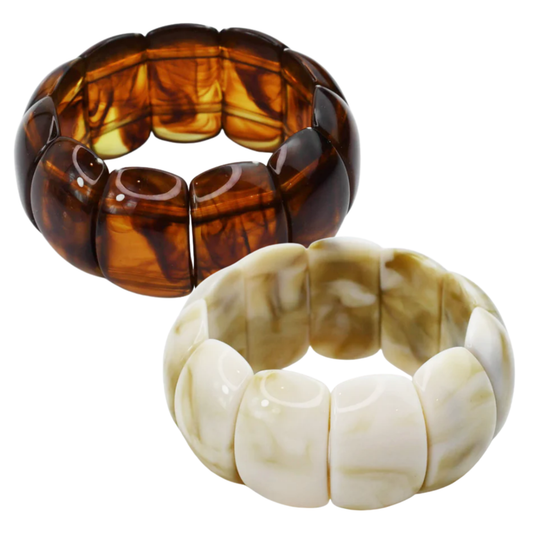 TJ - Polished Gem Bracelet (2 colors)