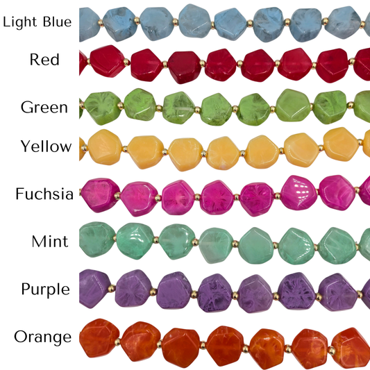 The Betty Statement Necklace (12 colors)