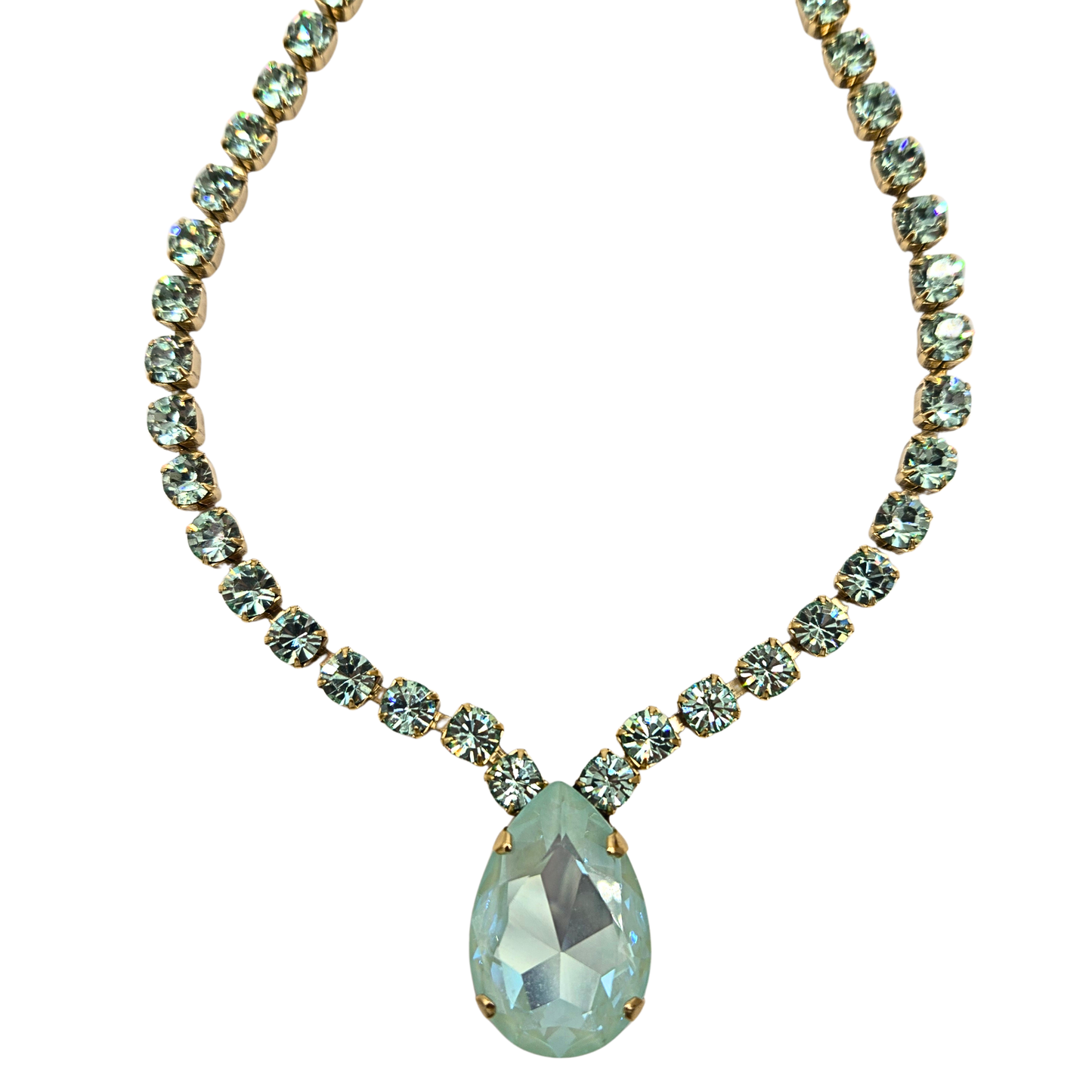 TOVA - Melinda Necklace in Ultra Mint