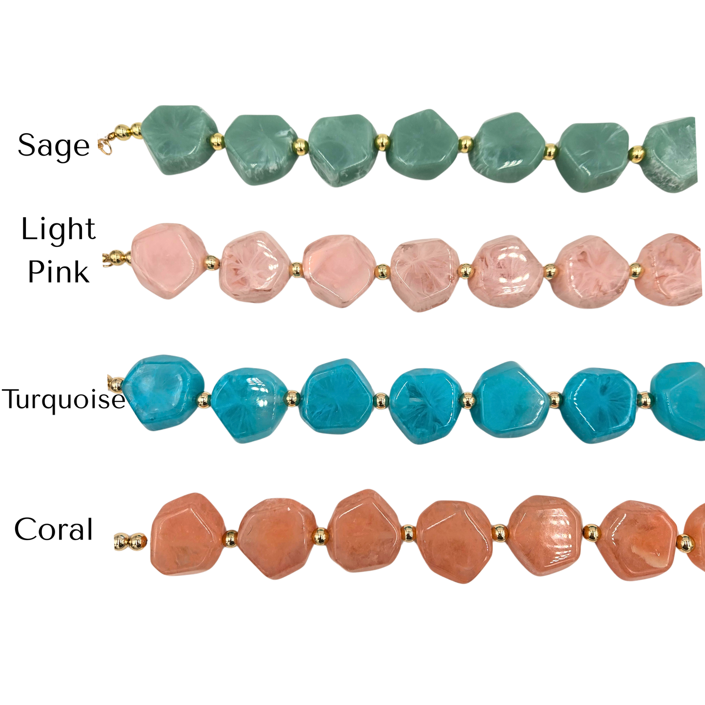 The Betty Statement Necklace (12 colors)