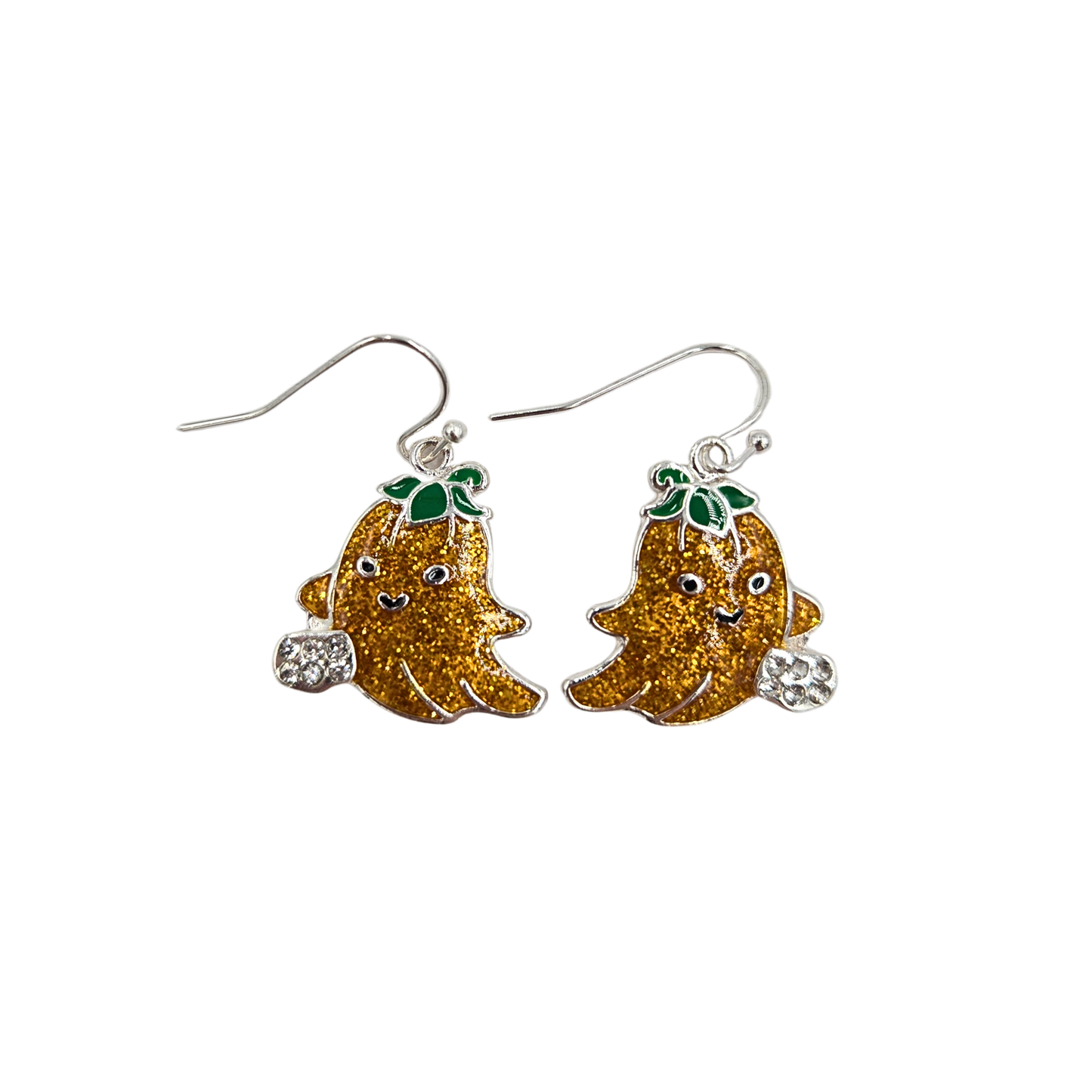 BOO-jee Pumpkin Earrings