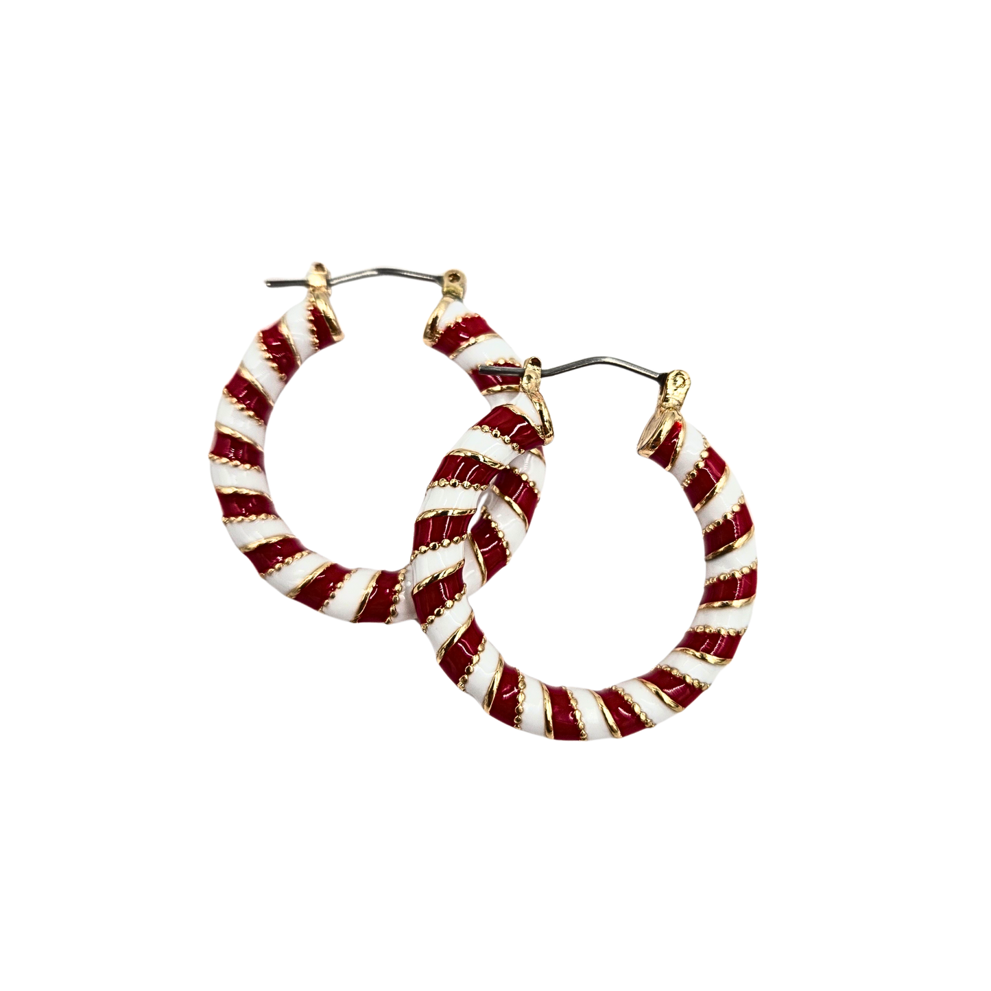 Candy Cane Hoops