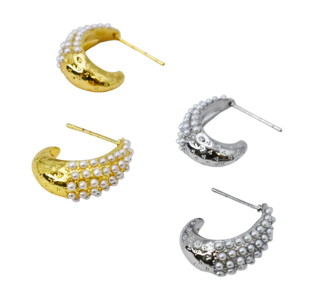 TJ - Pearl Arcadia Earrings - 2 Colors