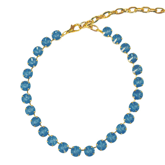 TOVA - The Sofia Necklace - Denim Ignite