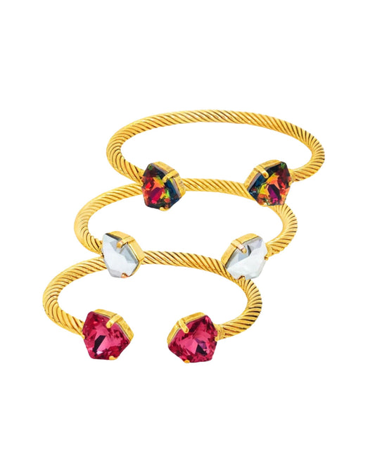 TOVA - Charlotte Cuffs in Triangle (3 Colors)