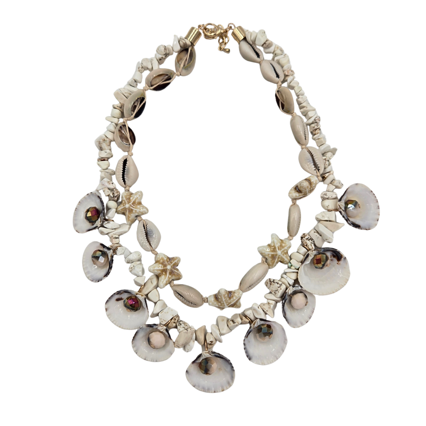 Volcano Shell Pendant Necklace