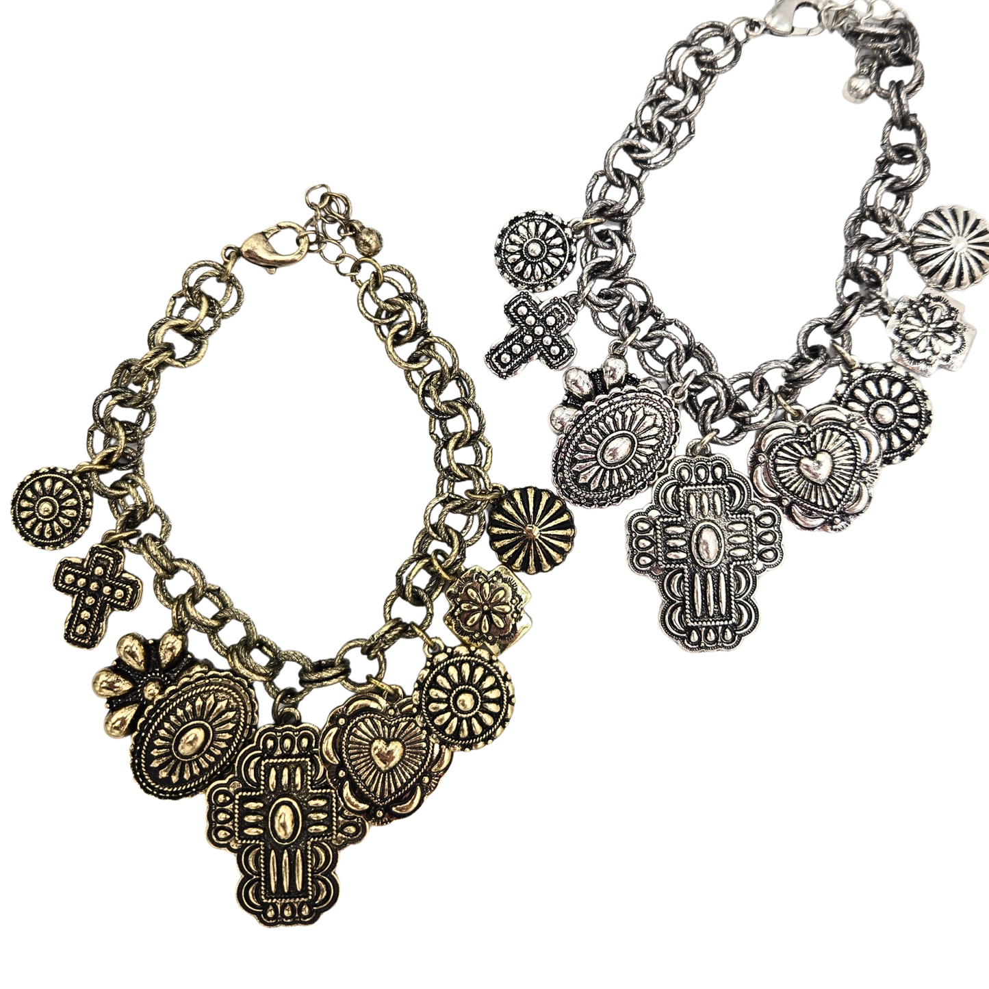 Antique Western Charm Bracelet (2 colors)