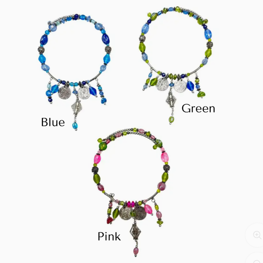 Wrap Around Charmed Choker (3 colors)