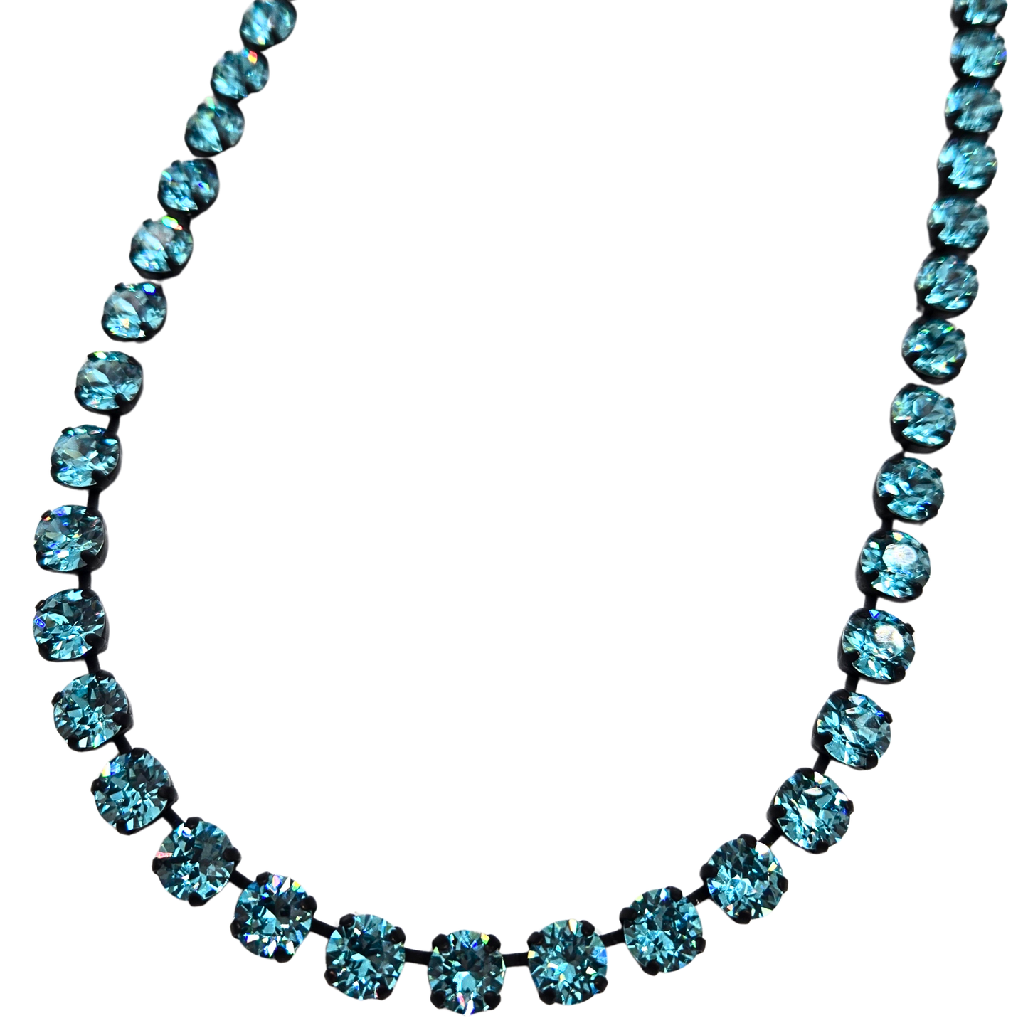 TOVA - The Vanessa Necklace in Smutt Aquamarine