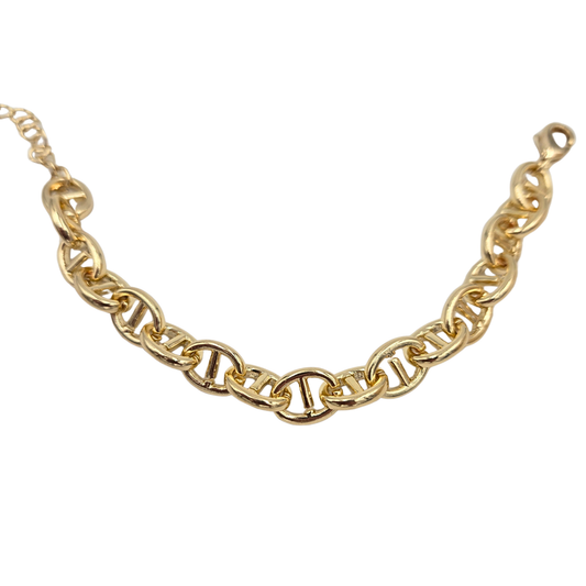 Gold Mariner Chain Bracelet