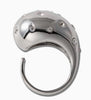 WP - Galaxy Tear Drop Bypass Stacking Dome Ring-2 Colors