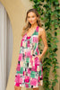 Multicolor Print Tank Dress - 2 Colors