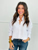 White Kathryn Classic Button Down Up (Reg. & Plus)