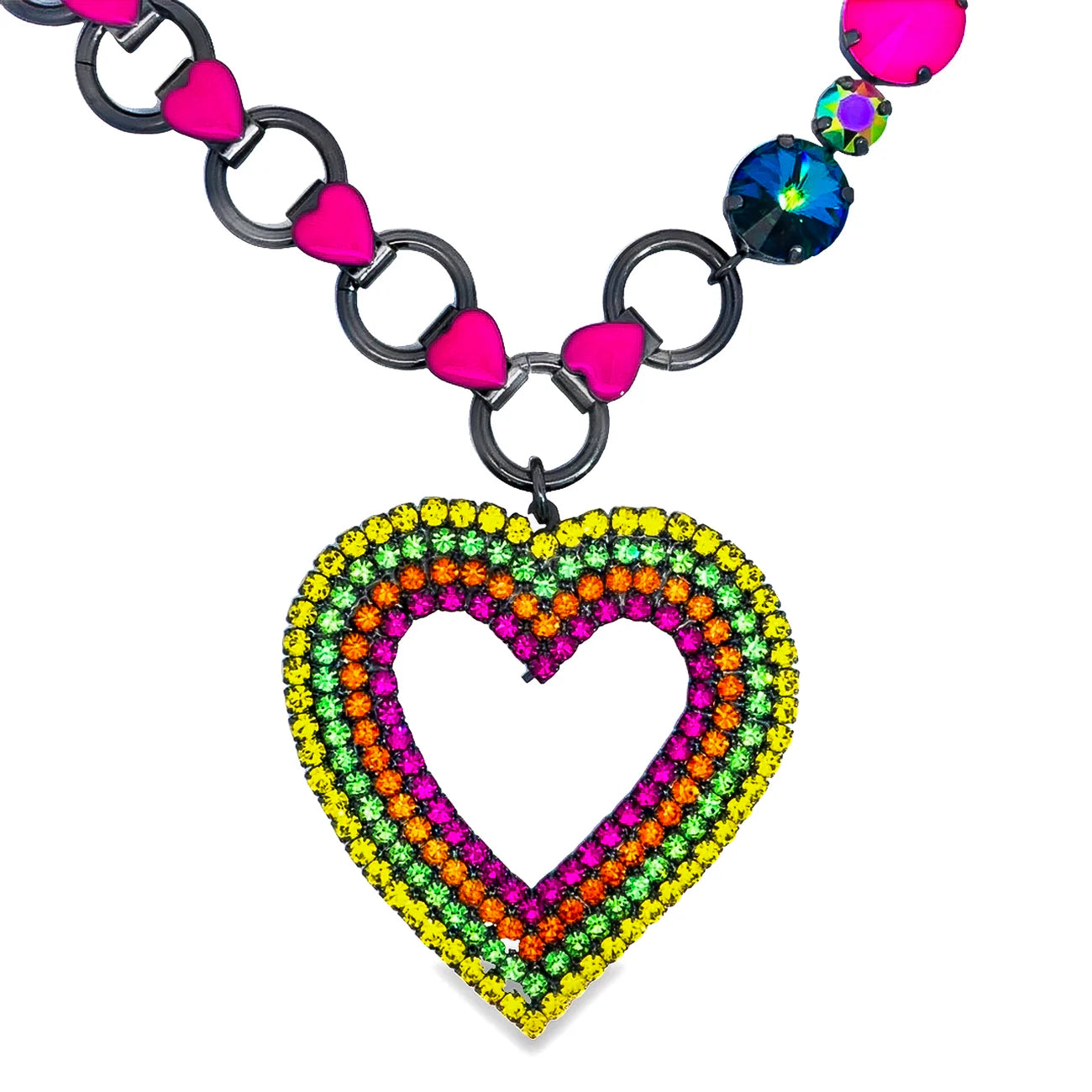 TOVA - All the Hearts Necklace