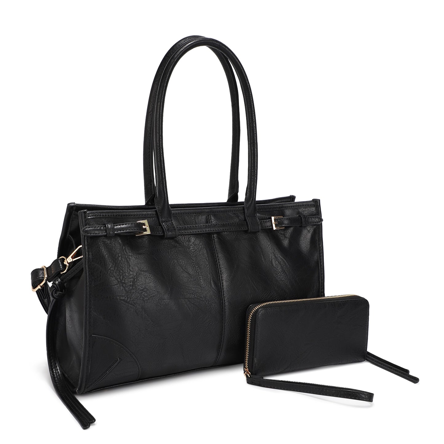 Eunice Handbag with Wallet Set (5 colors)
