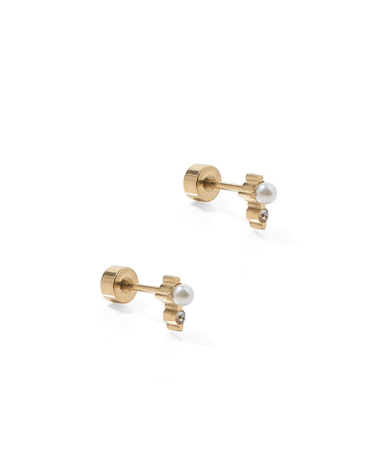 Mabel Screwback Stud Earrings