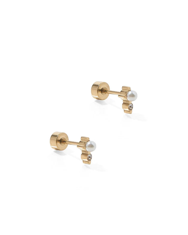Mabel Screwback Stud Earrings