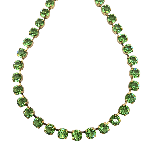 TOVA - The Oakland Necklace - Unfoiled Peridot