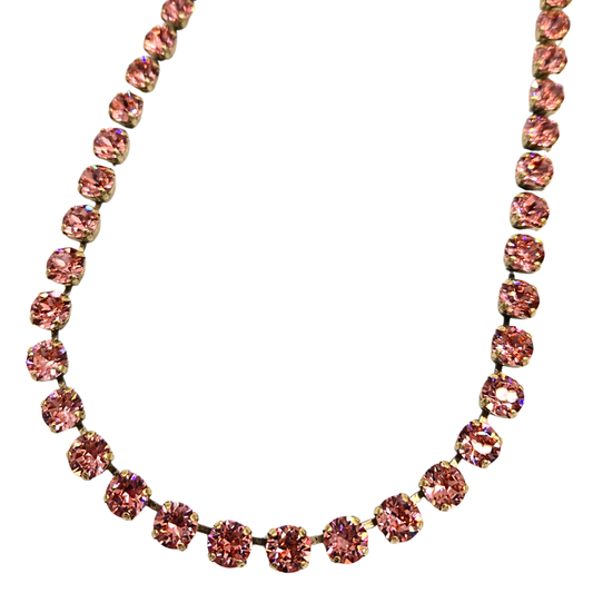 TOVA - The Vanessa Necklace in Rose Peach
