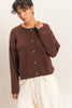 Essential Rolled Edge Sweater Cardigan (Reg.) - 7 Colors