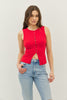 Ribbed Knit Slim Fit Top (Reg.)-2 Colors