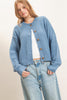 Textured Button Up Sweater Cardigan (Reg.) - 3 Colors