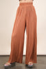 Pleated Perfection Flowy Pants (Reg & Plus)-2 Colors