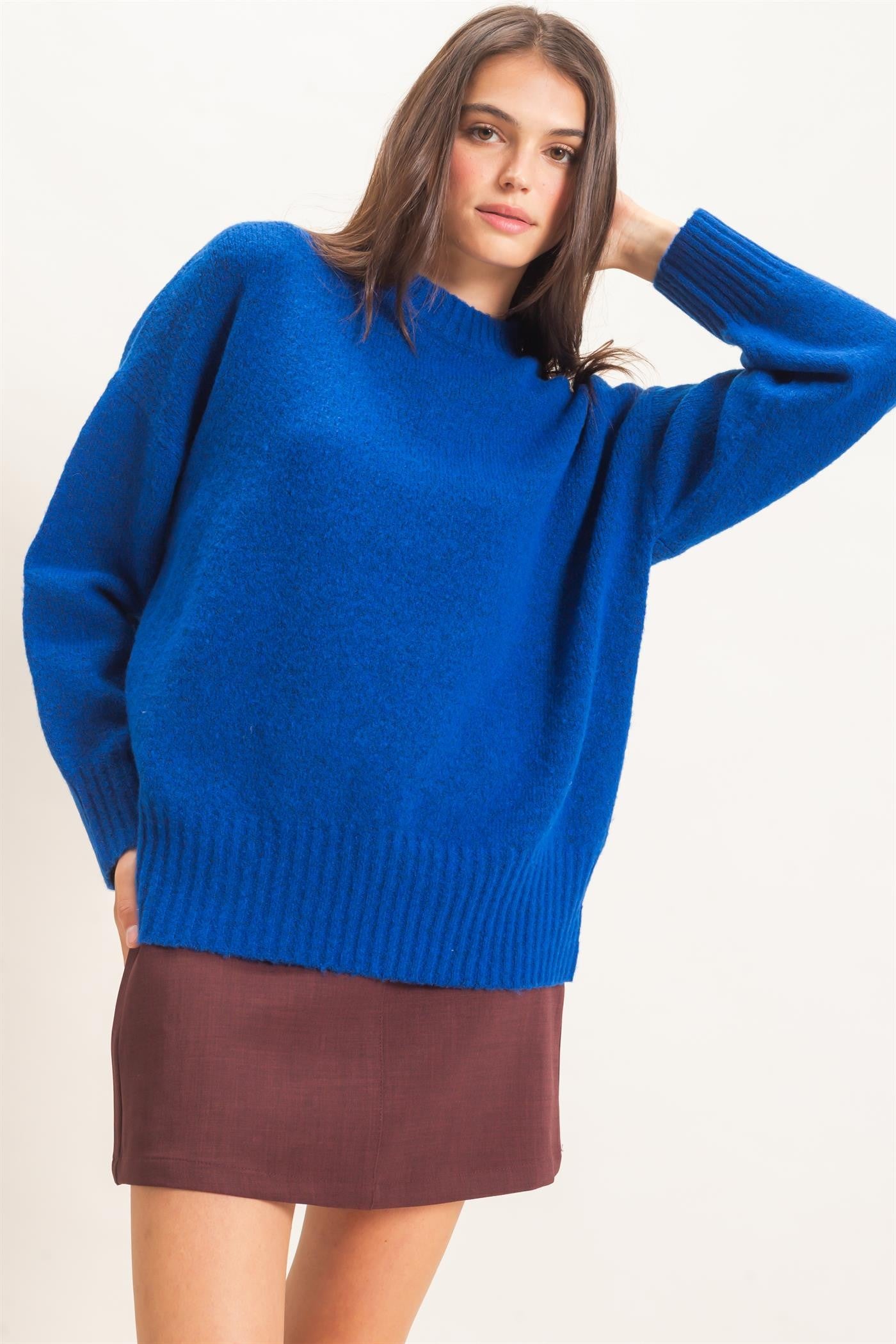 Essential Pullover Sweater Top (Reg.) - 7 Colors