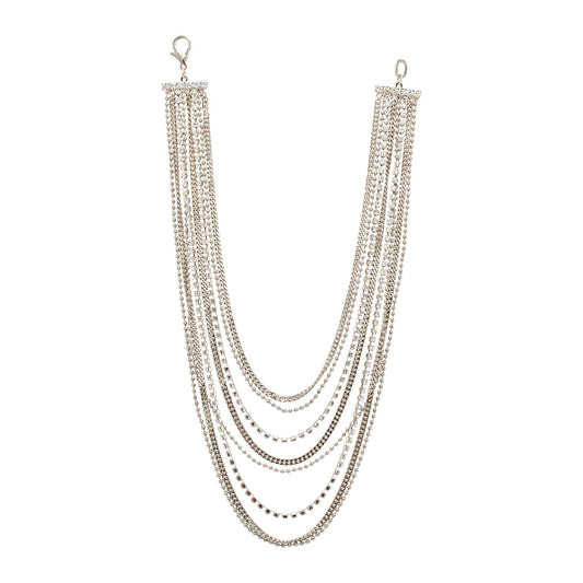 TOVA - Wendy Short Necklace - Silver