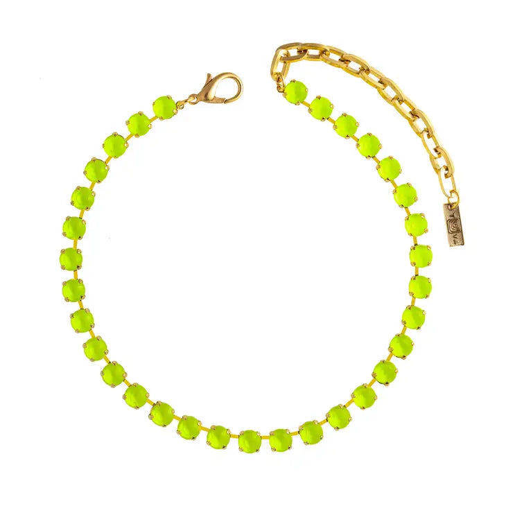 TOVA - Oakland Necklace - Electric Yellow