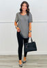 Sparkly Lurex Tunic Top (Reg. & Plus)- 3 Colors