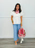 Drawstring Striped Culotte Pants (Reg.) - 3 Colors