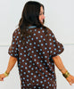 Brown Polka Dot Top & Pants Set (Reg.)