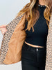 Leopard Print Blazer (Reg.)