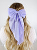 Large Satin Hairbow - 5 Colors