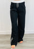 Black Side Stripe Pants (Reg.)
