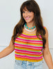 Multi Crochet Sleeveless Top (Reg. and Plus)