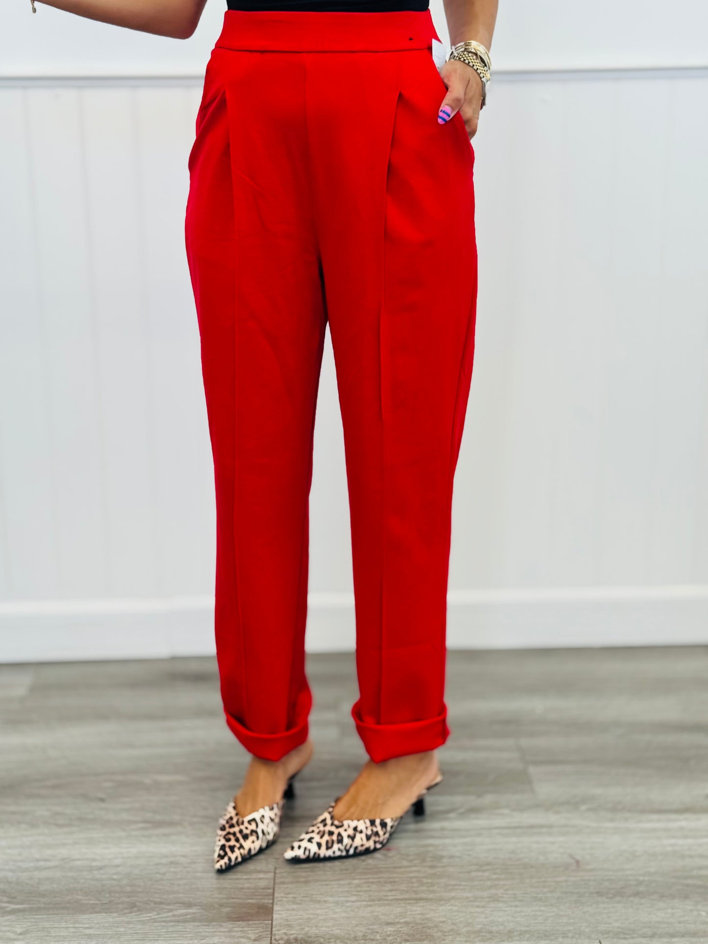 Dear Scarlett Magic Tailored Pants (Reg. and Plus) - 7 Colors