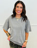 Solid Stud Detail Top (Reg.) - 3 Colors