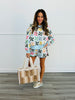 Quilted Kaleidoscope Sweatshirt (Reg. and Plus)