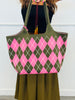 Robbie Argyle Tote in Pink