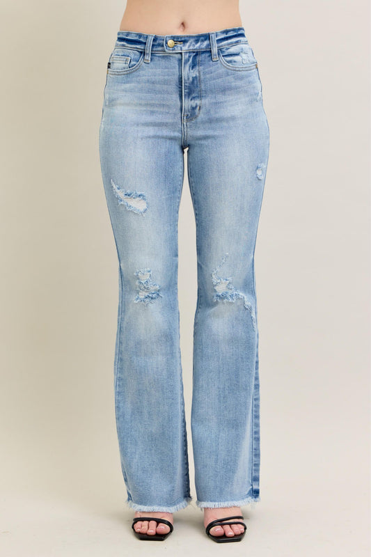 Judy Blue Feeling The Flare Jeans (Reg. and Plus)