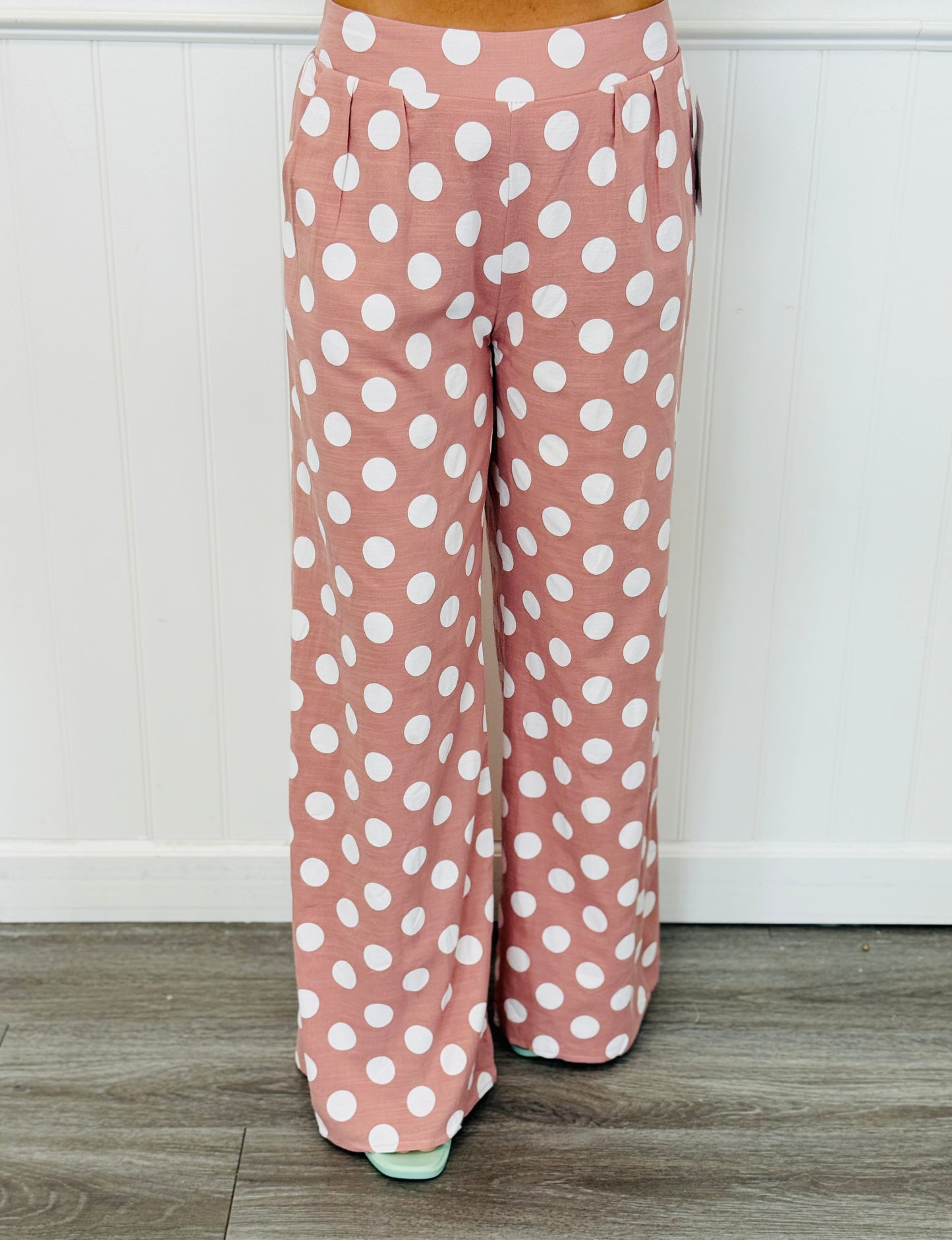 Blush Polka Dot Pants (Reg.)