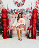 Red/Ivory Merry or Stripe Reversible Sweatshirt (Reg.)