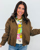 Brown Polka Dot Jacket (Reg.)