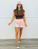 Lace Detail Shorts (Reg.) - 3 Colors