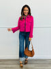 Faux Suede Jacket (Reg.)-4 Colors